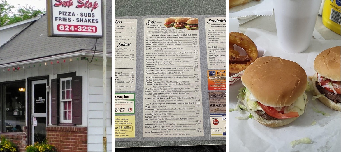 Sub Stop Menu